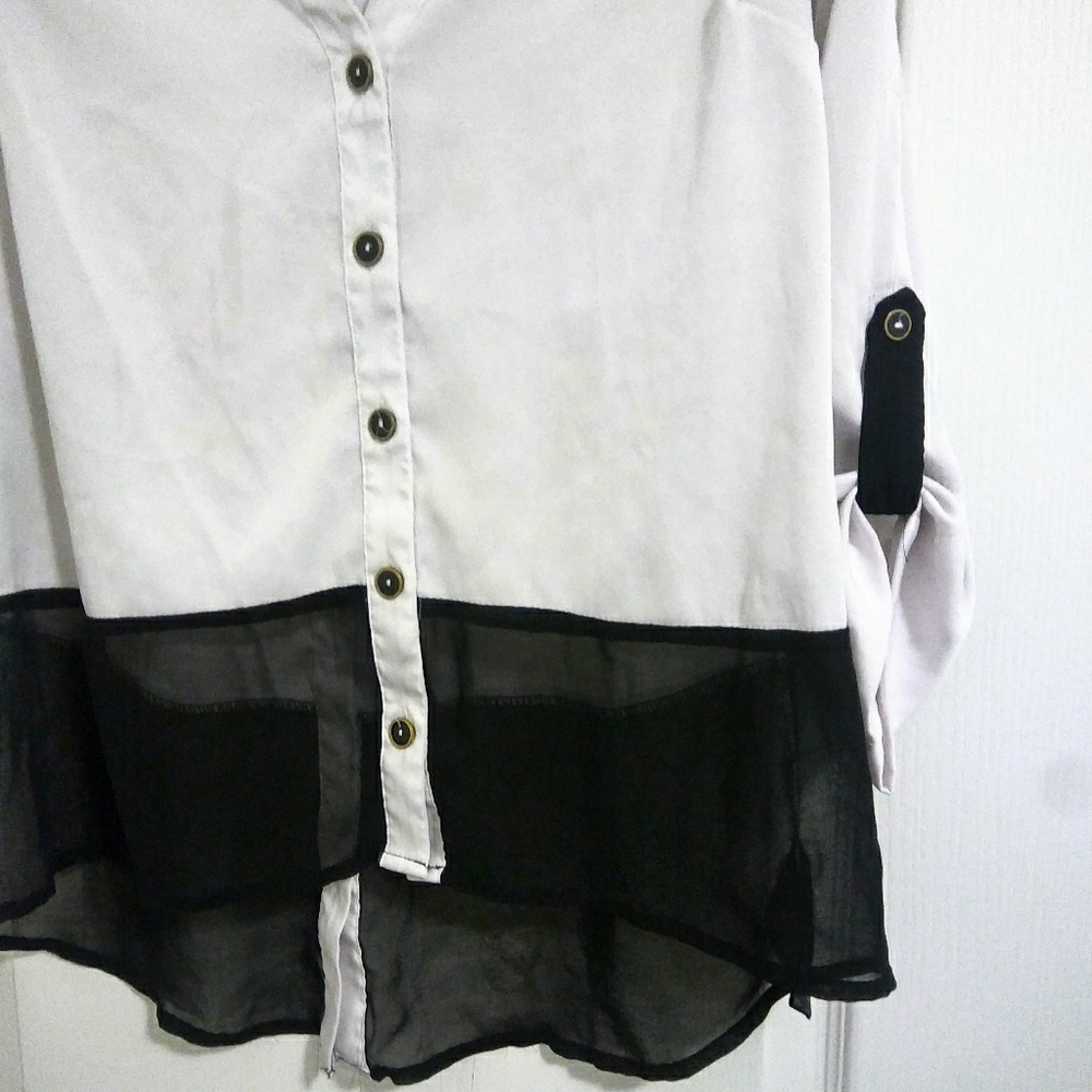 Bebe button up - Picture 2 of 4